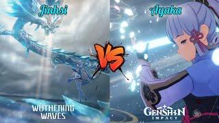 Jinhsi VS Ayaka | Gameplay comparison.