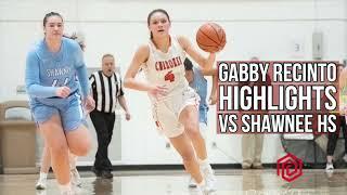 Gabby Recinto 2023 Cherokee HS Highlights vs Shawnee in Group 4 South Championship Game