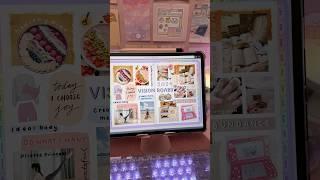 Make a vision board on my iPad ️ digital planner | apple pencil | digital journal with me