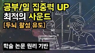 ️ 집중력과 작업 능률 향상에 최적화된 두뇌 활성 사운드, 울트라디안 생체리듬 기반 주의집중력 사이클 원리 (수면 사이클에 대응하는 각성 사이클) [이어폰 권장]