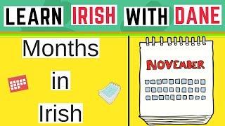 Months Of The Year In Irish