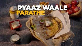 झटपट बन जाने वाले प्याज वाले पराठे - Pyaaz Waale Paratha - Stuffed Onion Flatbread - Zee Zest