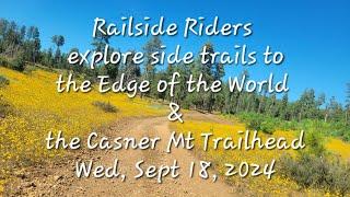 Edge of the World & Casner Mt Trailhead