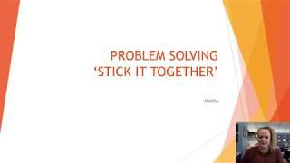 Problem Solving 'Stick It Together'