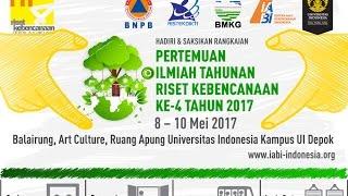 Pertemuan Ilmiah Tahunan Riset Kebencanaan Tahun 2017