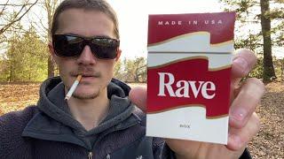 Smoking a Rave Red Cigarette - Review