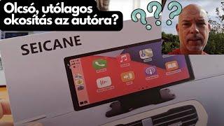 Utólagos AppleCarplay és Android Autó kedvező áron? Seicane bemutató - AutóSámán