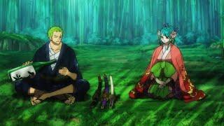 Zoro's gives a final message to Hiyori  |  "Enma is mine"  