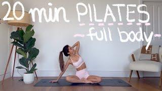 20MIN intermediate full body pilates // improve your posture | LIDIAVMERA