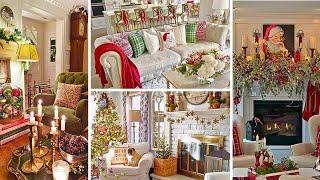 Cozy Cottage Christmas Living Room Decor Ideas for a Warm and Inviting Holiday