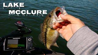 Lake McClure bass fishing.(WINTER 2019)