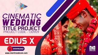 Edius X Cinematic Wedding Title Project | Edius Wedding Project Download -130909