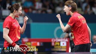 China SWEEPS Japan in women's team final for another table tennis gold | Paris Olympics | NBC Sports