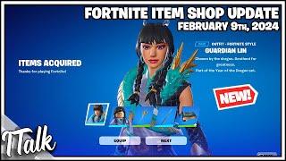 *NEW* GUARDIAN LIN BUNDLE! Fortnite Item Shop [February 9th, 2024] (Fortnite Chapter 5)