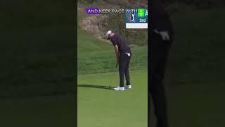 Ludvig Åberg’s Incredible Second Shot! Perfect Precision at The Genesis Invitational 2025  #golf