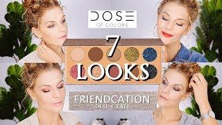 7 Wearable Looks | Dose Of Colors Friendcation Palette