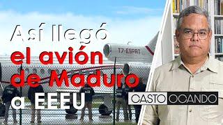 Así llegó el AVIÓN DE MADURO a EEUU