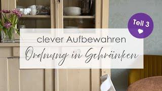 Ordnung in Schränken Teil 3  Küchenschubladen clever Aufbewahren | Zeitgewinnerin