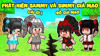 SAMMY VÀ MÈO SIMMY BẤT NGỜ PHÁT HIỆN SAMMY VÀ MÈO SIMMY GIẢ MẠO TRONG MINI WORLD