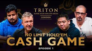 No Limit Hold'em CASH GAME | Episode 1 - Triton Poker London 2023 Part 3