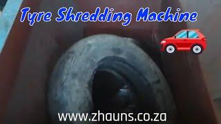 Start your own business by using recycled tyres - Industrial machine