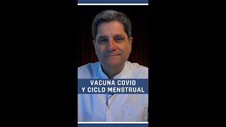 Vacuna covid y ciclo menstrual | Dr. Jorge Tartaglione