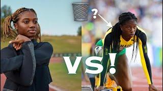 TAMARI DAVIS’S 10.91 TAUGHT KEMBA NELSON A LESSON! | 100m Bermuda