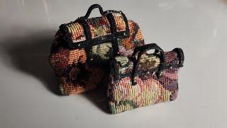 Mini Carpet Bags (Trash to Treasure)- Part 3 -BAGS BOXES AND LUGGAGE