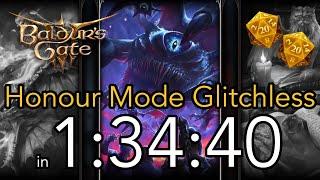 Baldur's Gate 3 - Honour Mode Glitchless in 1:34:40