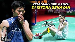 Istora Boy Sampai Pipis di Lapangan..! Moment Unik Lucu Badminton di Indonesia Open