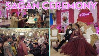 Sagan Ceremony|Shubneet with Mahima  #maneet#ankitawithvivaan #ringceremony #viral #trending