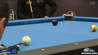 10-BALL ▸ 2021 CSI Michigan Open  ▸M. Fortunski vs F. Gorst