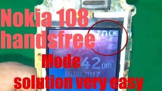 nokia (rm -944) NOKIA -108 headphone mode problem, How To Fix