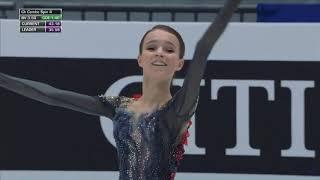 Anna Shcherbakova|FS|European Championships 2020