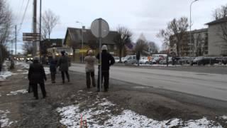 Us army convoy in Türi, Estonia (part 2)