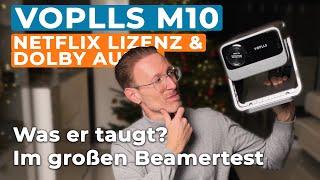 VOPLLS M10 Netflix Beamer Review | Großes Kino zum fairen Preis?