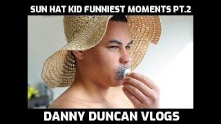 AARON AKA SUNHAT KID FUNNIEST MOMENTS FROM DANNY DUNCANS VLOGS PART 2