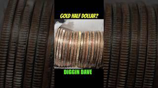 GOLD HALF DOLLAR??? #coins #coinrollhunting #coin #coincollecting