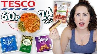 I Tried Eating The CHEAPEST Food In The SUPERMARKET For 24 HOURS!