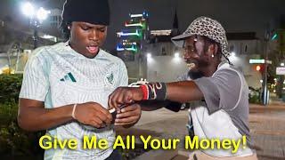 Homeless Man Tried Stealing My Wallet!