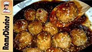 Teriyaki sauce with Meat Balls | Easy Teriyaki Sauce Recipe - How to Make Teriyaki Sauce at Home