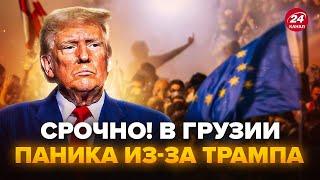 "Грузинская мечта" бунтует! Внезапно шокировали о Трампе. Послушайте, что выдумали