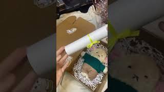 Упаковка заказа | тгк: lurmurrr | LURMUR | Вязаные аниме фигурки | Вязаные изделия на заказ #toys