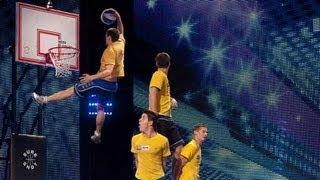 Face Team basketball acrobatics - Britain's Got Talent 2012 audition - International version