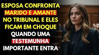 Esposa Confronta Marido e Amante No Tribunal e Eles Ficam Em Choque Quando Uma Testemunha Importante