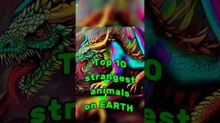 Top 10 strangest animals on earth | crazy animals #shorts #facts #animals