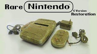 You won't Believe How I Restore a 30-YOld abandoned Nintendo ASMR(Dirtiest Game Console Restoration)