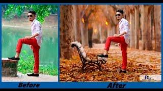 Photoshop CC - Background Change and Photo Retouch Tutorial - August 2016