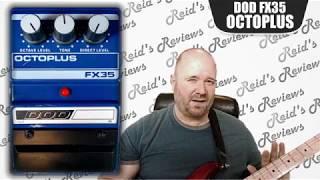 Old School!  DOD OCTOPLUS FX35 Octave Guitar Pedal Review (Vintage D.O.D.), Reid's Reviews