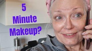 MATURE MAKEUP TUTORIAL USING 5 Products in 5 Minutes